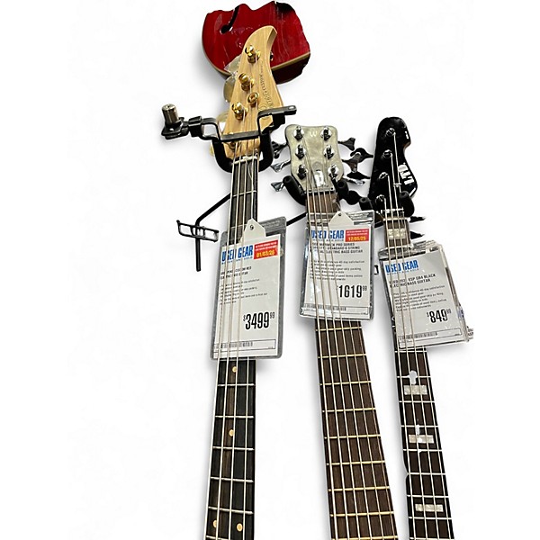 Used Pensa CUSTOM RED Electric Bass Guitar