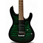 Used Ibanez KIKOSP3 Kiko Loureiro Signature Transparent Emerald Burst Solid Body Electric Guitar