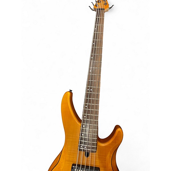 Used Yamaha TRBX605FM natural satin Electric Bass Guitar