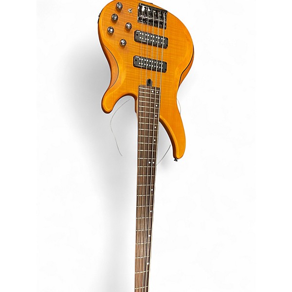 Used Yamaha TRBX605FM natural satin Electric Bass Guitar
