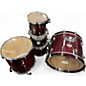Used Pearl 5 Piece Session Series 5 Piece Wine Red No. 100 Drum Kit