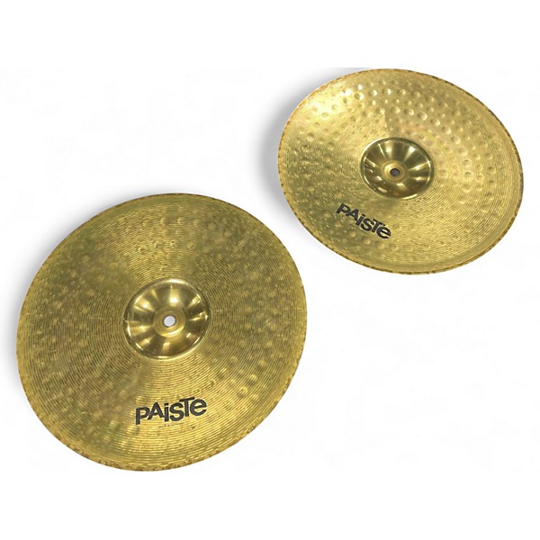 Used Paiste 13in 302 Hi Hat Pair Cymbal