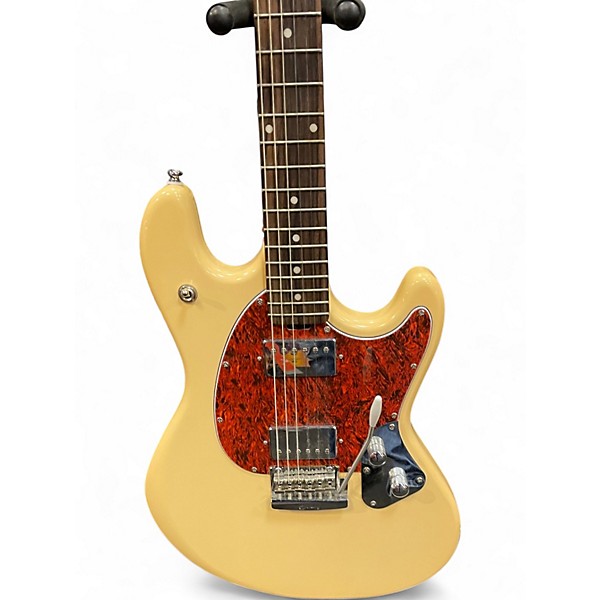 Used Sterling by Music Man STINGRAY Cream Solid Body Electric Guitar