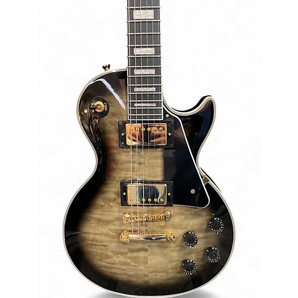 Used 2025 Epiphone Les Paul Custom COBRA BURST Solid Body Electric Guitar