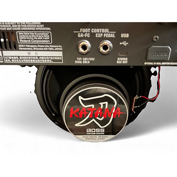 Used Boss katana 100 mk3 Guitar Combo Amp