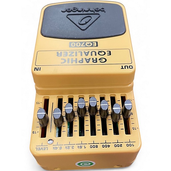 Used Behringer EQ700 Graphic Equalizer 7-Band EQ Pedal