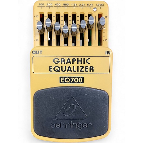 Used Behringer EQ700 Graphic Equalizer 7-Band EQ Pedal