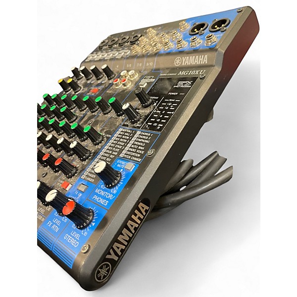 Used Yamaha MG10XU 10 Channel Mixer with Effects Unpowered Mixer