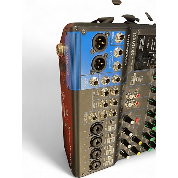 Used Yamaha MG10XU 10 Channel Mixer with Effects Unpowered Mixer