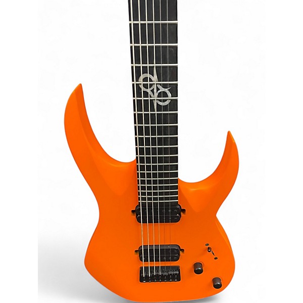 Used Solar Guitars A2.7 Orange Solid Body Electric Guitar