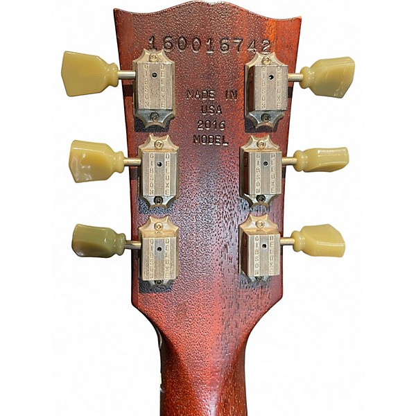 Used 2016 Gibson Les Paul Studio Faded Worn Brown Solid Body Electric Guitar