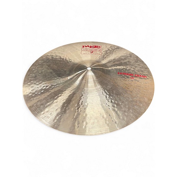 Used Paiste 18in 2002 Extreme crash Cymbal