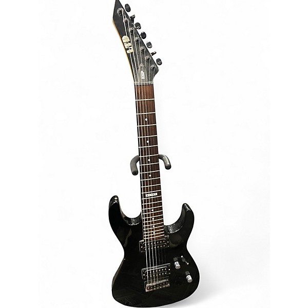 Used ESP LTD M107 Black Solid Body Electric Guitar