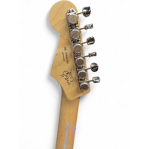 Used Fender Mami Stratocaster Omochi Vintage White Solid Body Electric Guitar