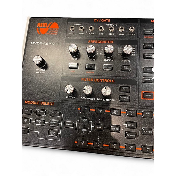 Used Asm HDSR HYDRASYNTH Synthesizer
