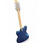Used Squier PARANORMAL 12 STRING JAZZMASTER Blue Solid Body Electric Guitar