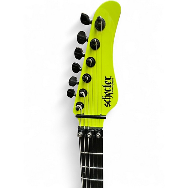 Used Schecter Guitar Research SUN VALLEY Shredder FR S BIRCH GREEN Solid Body Electric Guitar