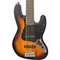 Used 2025 Squier Affinity Jazz Bass V 5 String 3 Color Sunburst Electric Bass Guitar