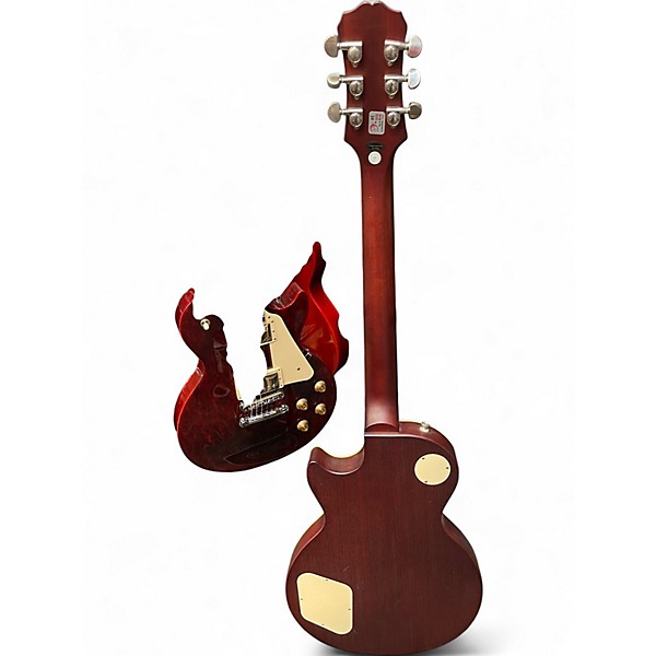 Used Epiphone Les Paul Traditional PRO III Gold Top Solid Body Electric Guitar