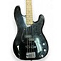 Used Squier Precision Bass Black Electric Bass Guitar