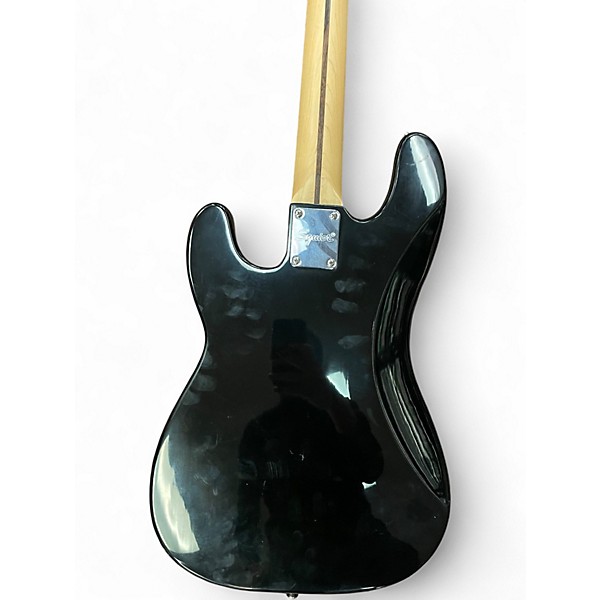Used Squier Precision Bass Black Electric Bass Guitar