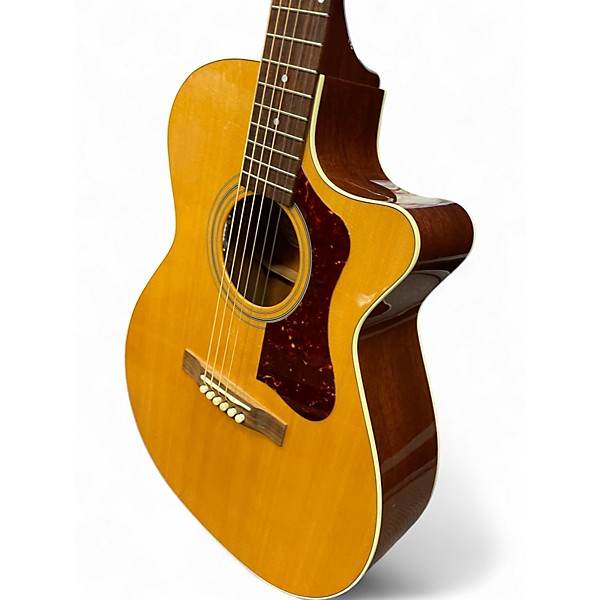 Used Guild F-30CE Natural Acoustic Electric Guitar