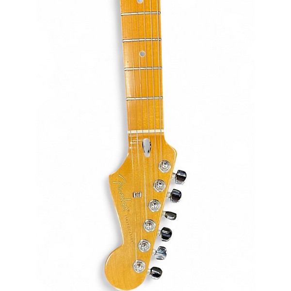 Used Fender Blacktop Stratocaster HH Olympic White Solid Body Electric Guitar