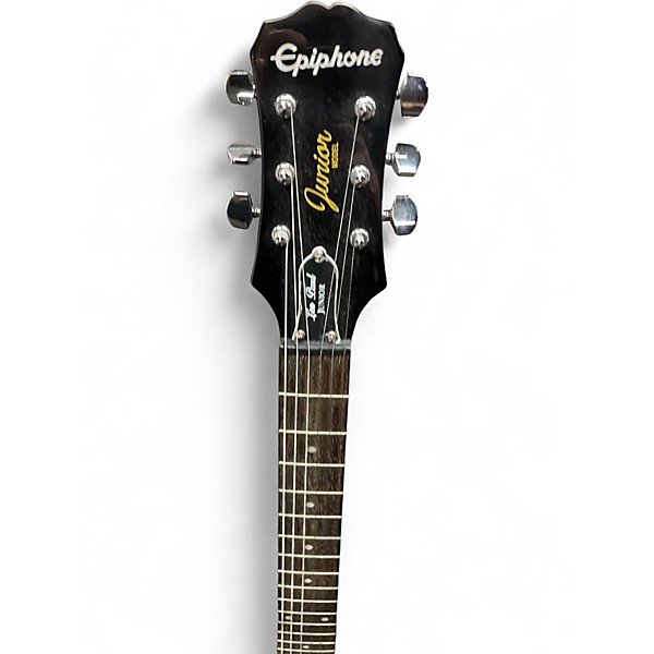 Used Epiphone Les Paul Junior Black Solid Body Electric Guitar
