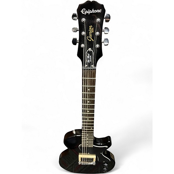 Used Epiphone Les Paul Junior Black Solid Body Electric Guitar