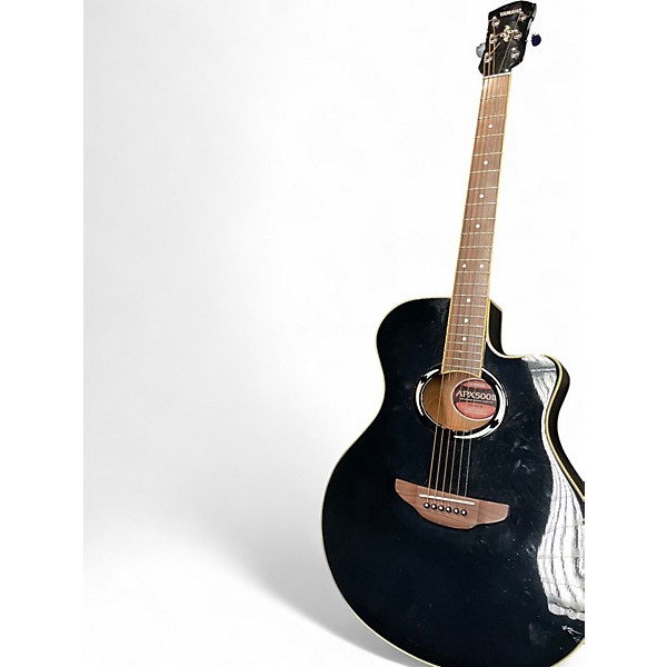 Used Yamaha APX500II Black Acoustic Electric Guitar