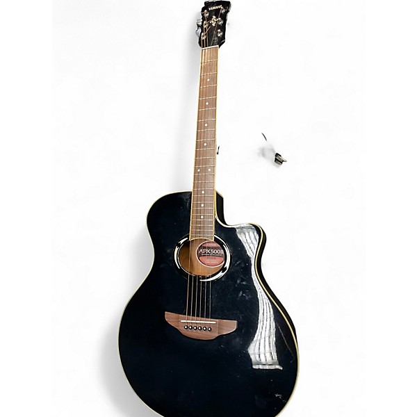 Used Yamaha APX500II Black Acoustic Electric Guitar