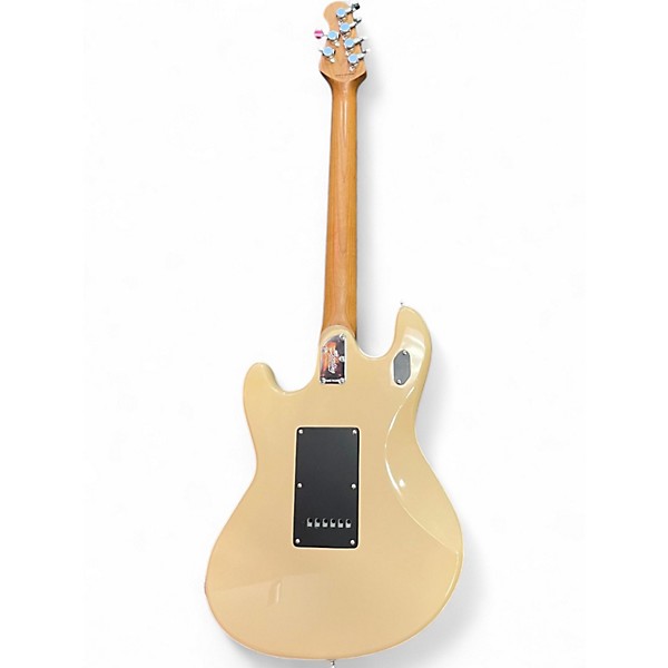 Used Sterling by Music Man Stingray Cream Solid Body Electric Guitar