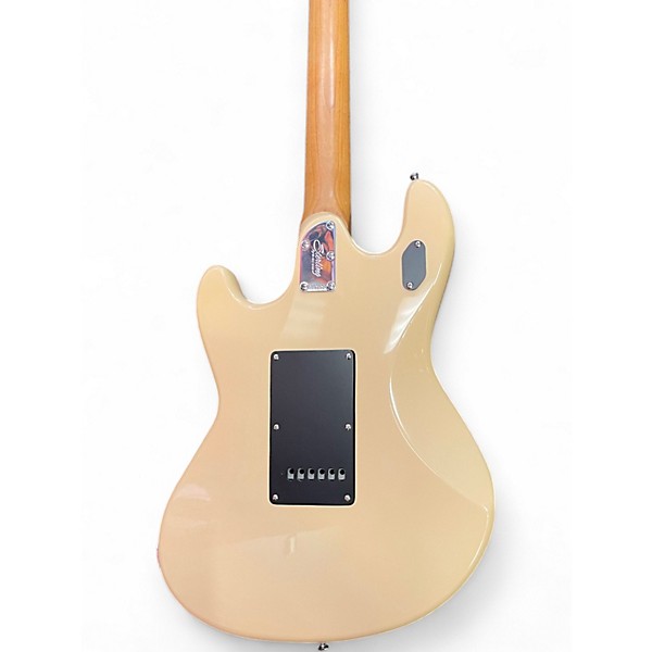 Used Sterling by Music Man Stingray Cream Solid Body Electric Guitar