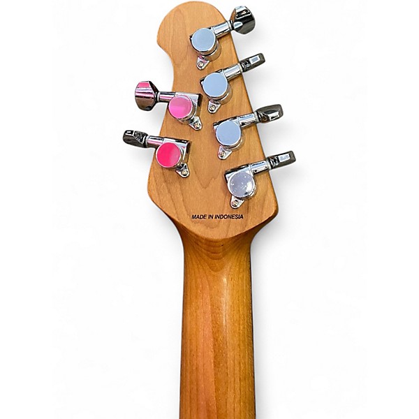 Used Sterling by Music Man Stingray Cream Solid Body Electric Guitar