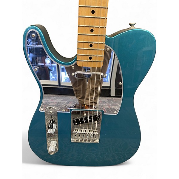 Used Fender Standard Telecaster Left  Lake Placid Blue Solid Body Electric Guitar