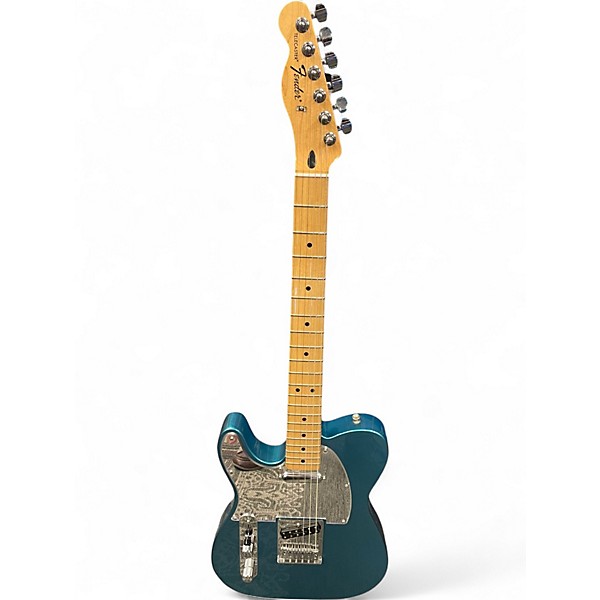 Used Fender Standard Telecaster Left  Lake Placid Blue Solid Body Electric Guitar