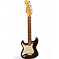 Used Fender Standard Stratocaster Left Handed Midnight Wine Electric Guitar thumbnail