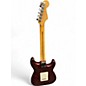 Used Fender Standard Stratocaster Left Handed Midnight Wine Electric Guitar