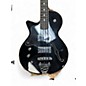 Used DiPinto Belvedere Deluxe Bass Black and White Electric Bass Guitar