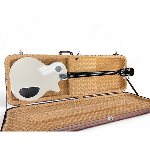 Used DiPinto Belvedere Deluxe Bass Black and White Electric Bass Guitar