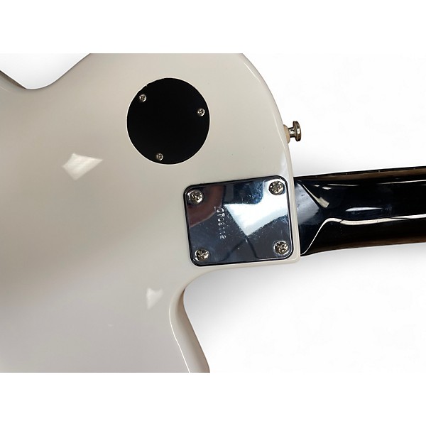 Used DiPinto Belvedere Deluxe Bass Black and White Electric Bass Guitar