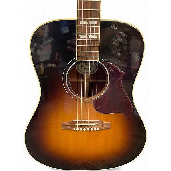 Used 2018 Gibson Hummingbird Pro Tobacco Sunburst Acoustic Electric Guitar