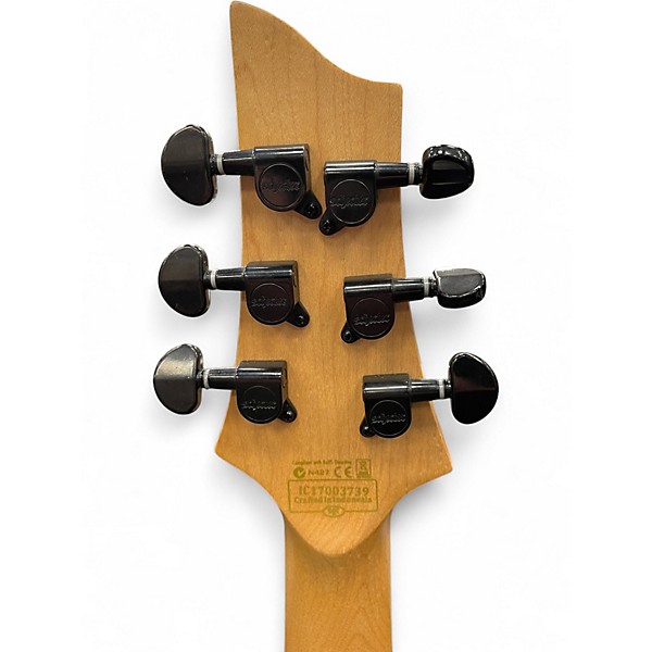 Used Schecter Guitar Research C6 ELITE Silverburst Solid Body Electric Guitar