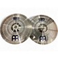 Used MEINL 14in HCS Hi Hat Pair Cymbal thumbnail