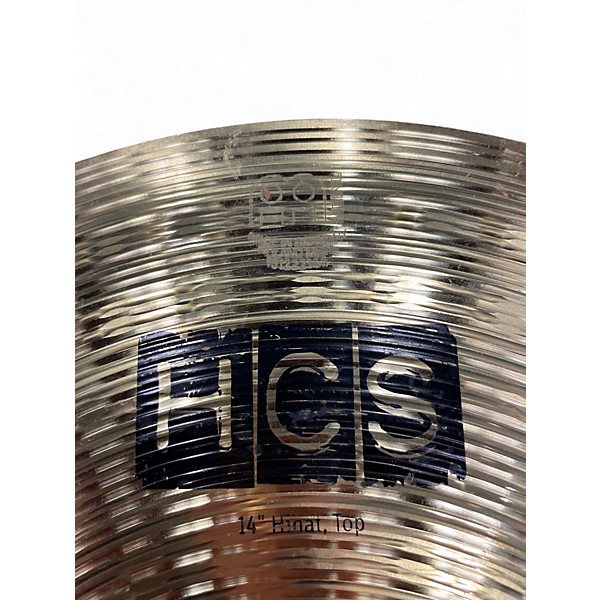 Used MEINL 14in HCS Hi Hat Pair Cymbal