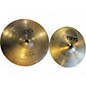 Used SABIAN 14in AAX Metal Hi Hat Pair Cymbal thumbnail
