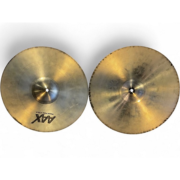 Used SABIAN 14in AAX Metal Hi Hat Pair Cymbal