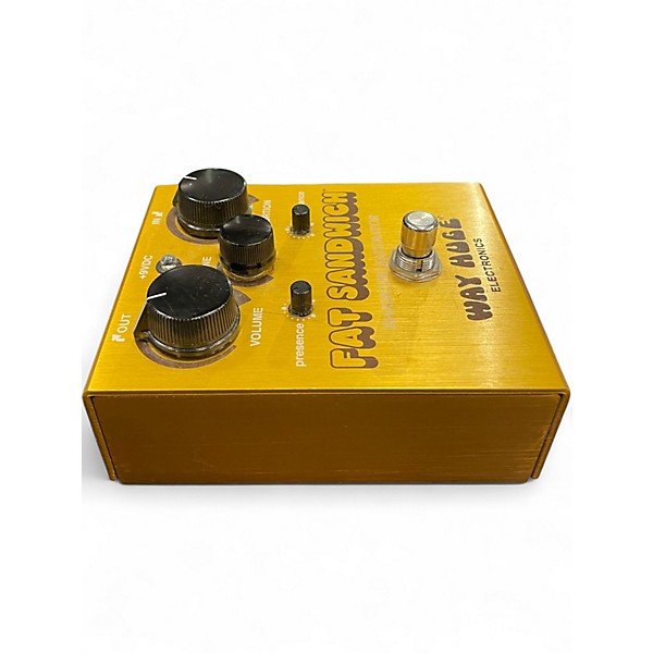 Used Way Huge Electronics WHE301 Fat Sandwich Harmonic Saturator Distortion Effect Pedal
