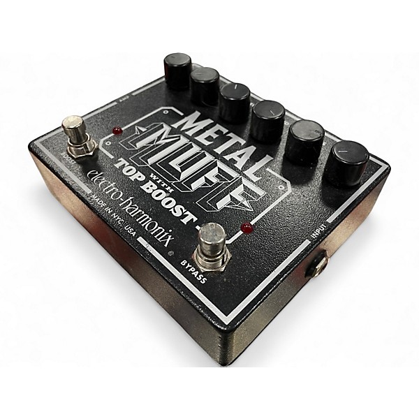 Used Electro-Harmonix Metal Muff Distortion With Top Boost Effect Pedal