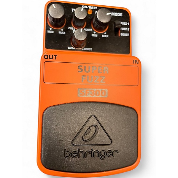 Used Behringer SF300 Super Fuzz Effect Pedal